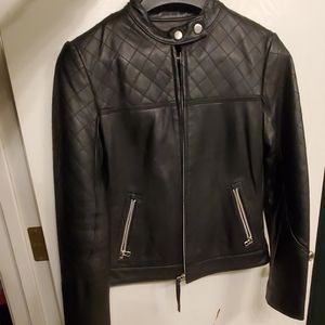 VS leather jacket XS